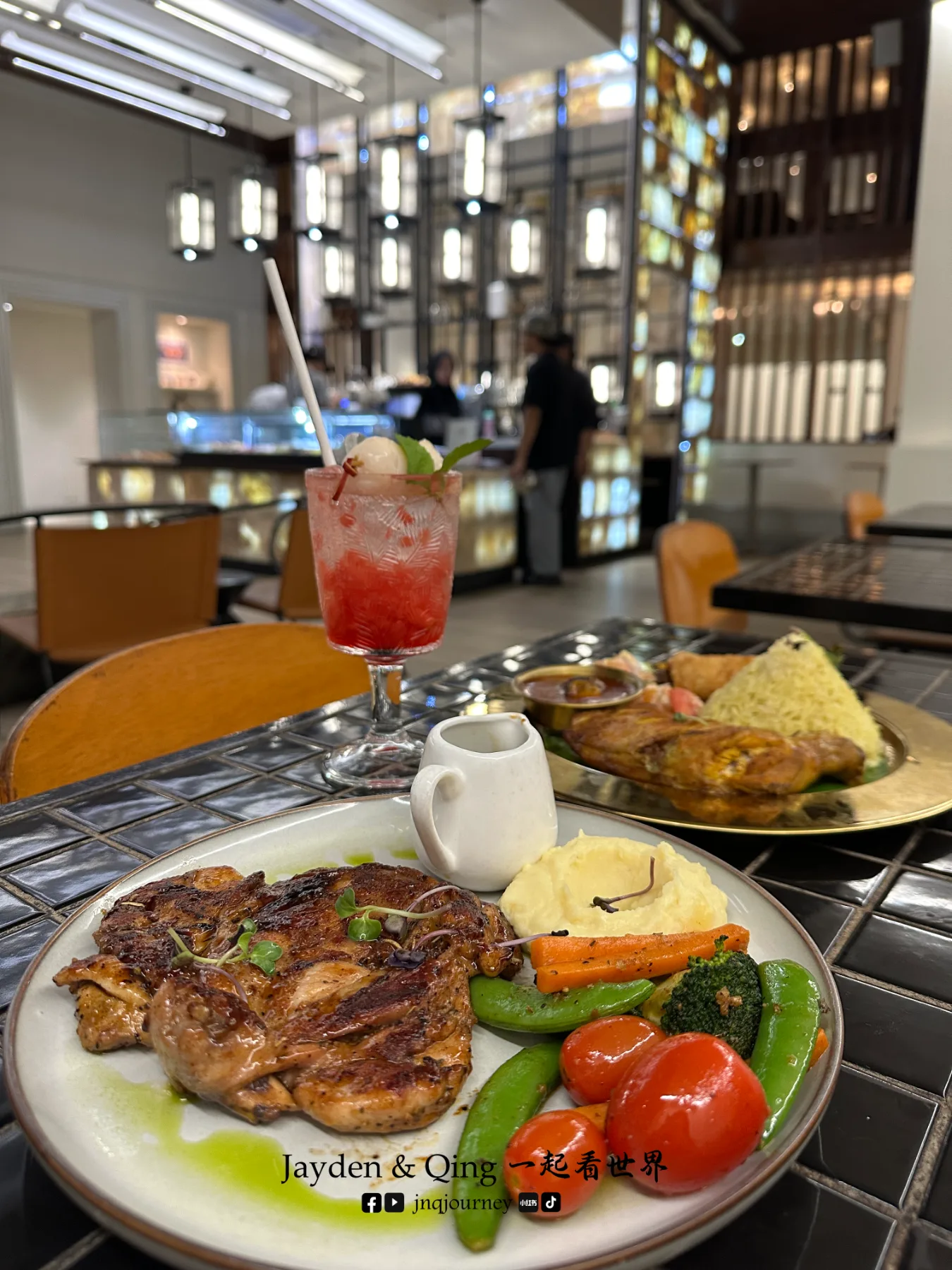 Ms Elliot at Hock Bee